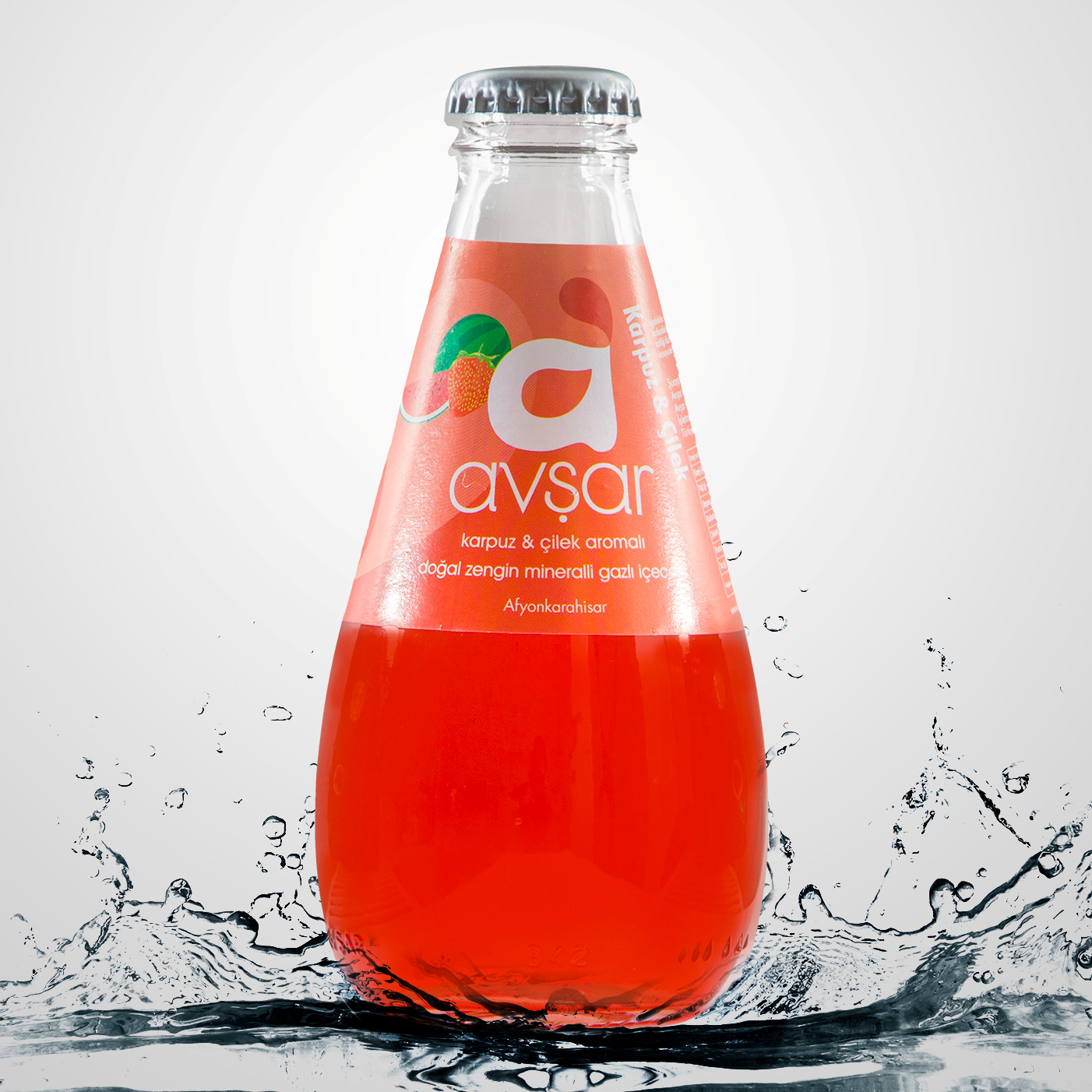 Avşar Karpuz & Çilek Soda (20 cl.)
