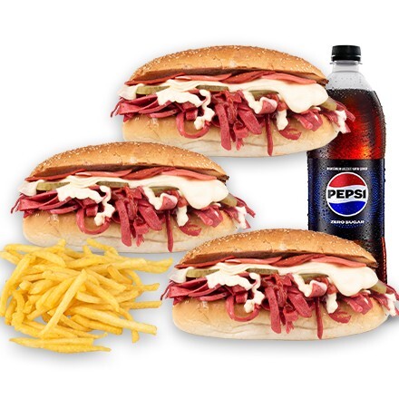 3'lü Eritme Menü