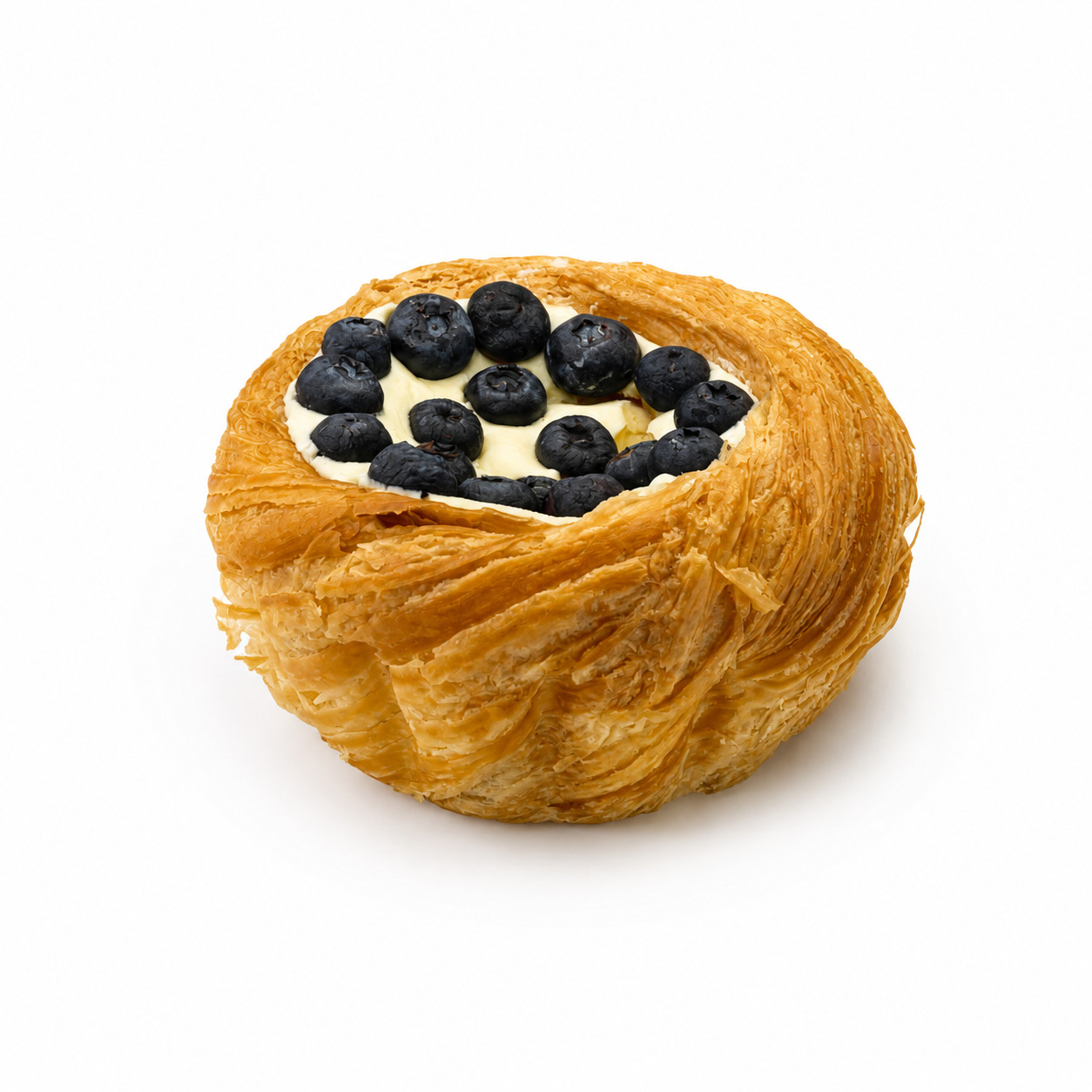 Blueberry Danish Kruvasan