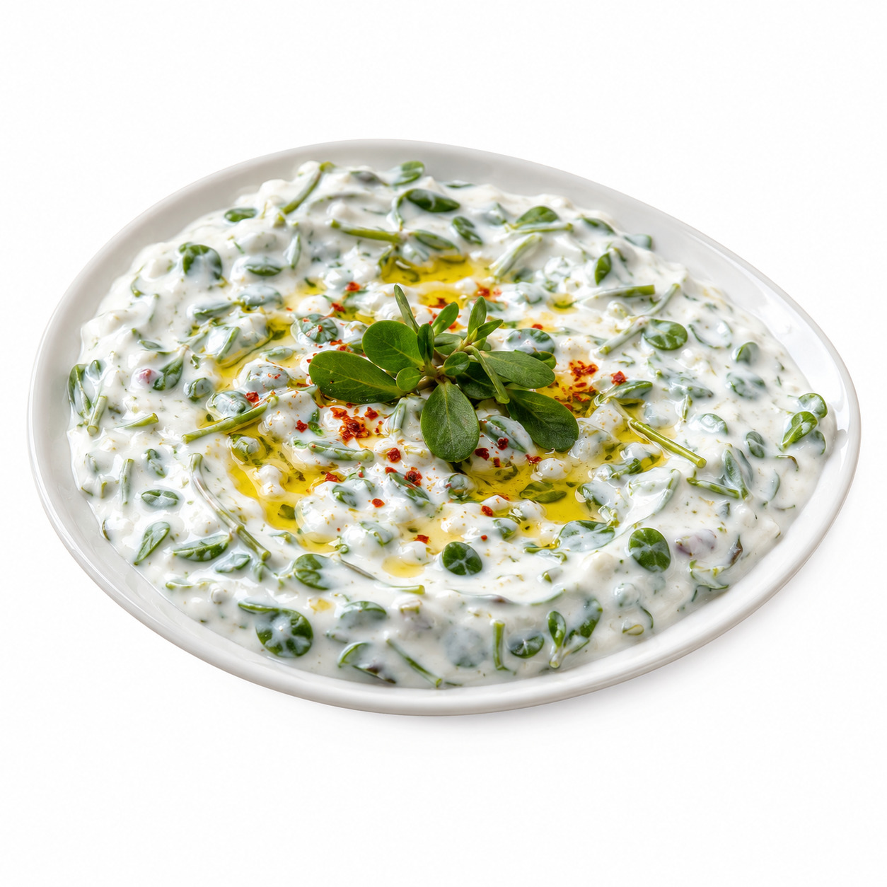 Semiz Otlu Yoğurt Meze