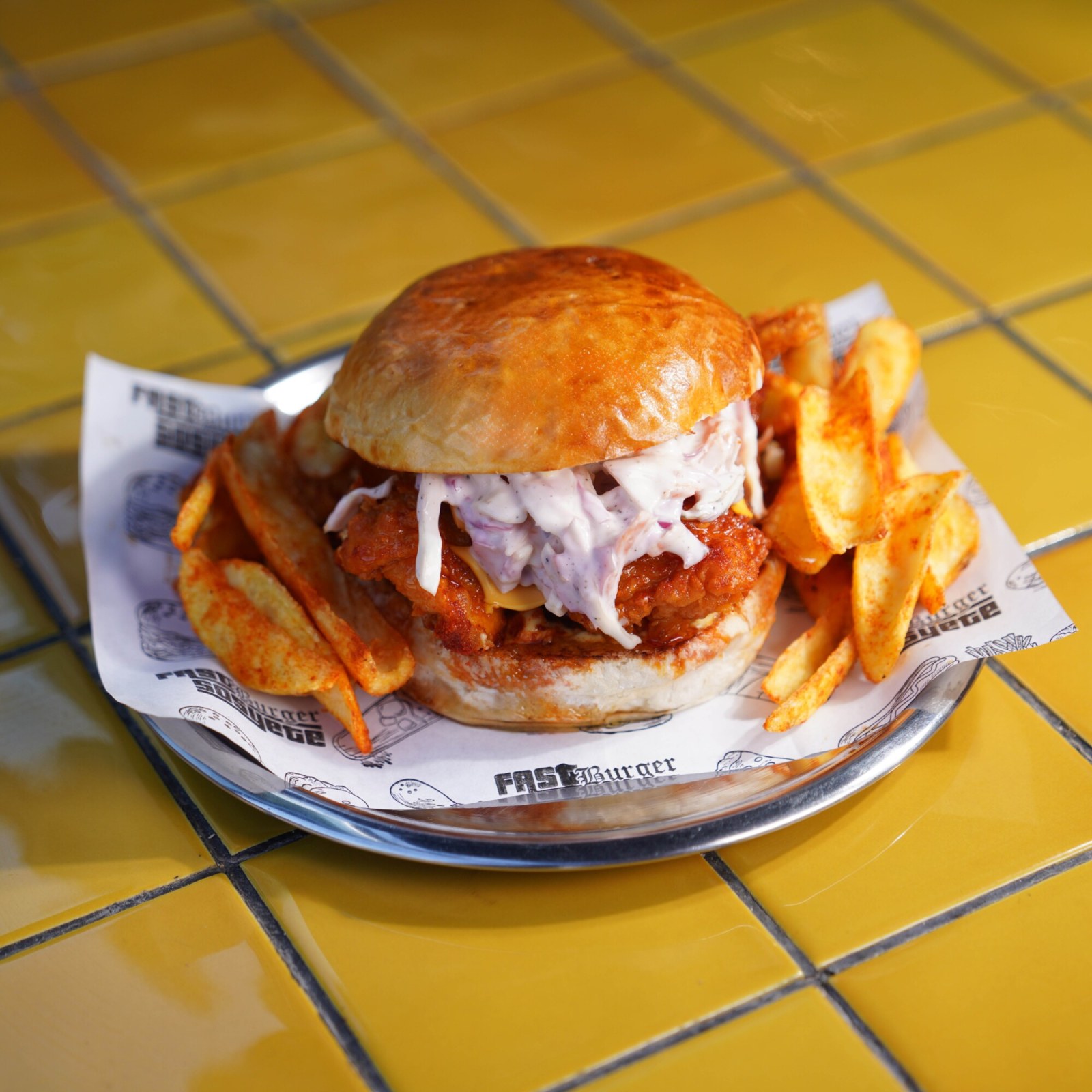 Honey Hot Chicken Burger
