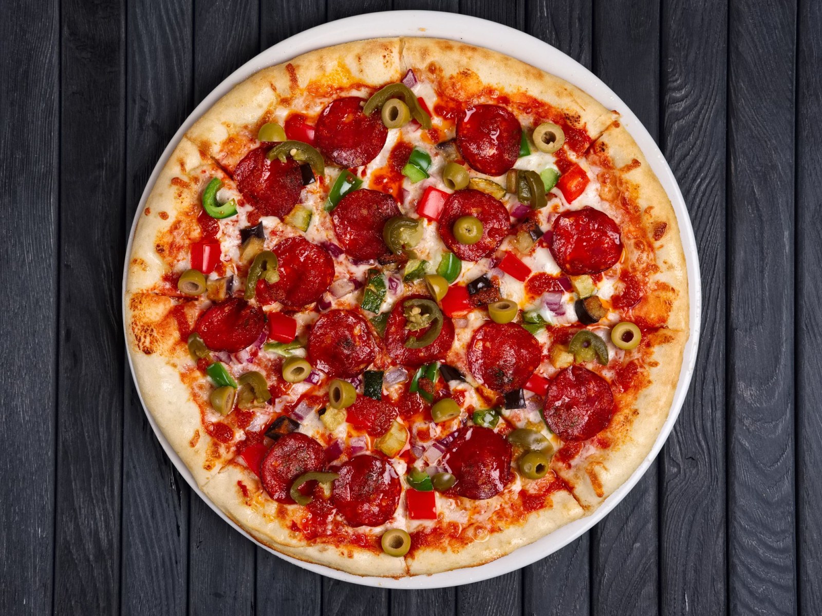 Texas Pizza (Büyük Boy)