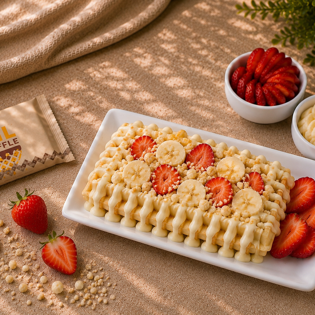 Mil Waffle Klasik Beyaz