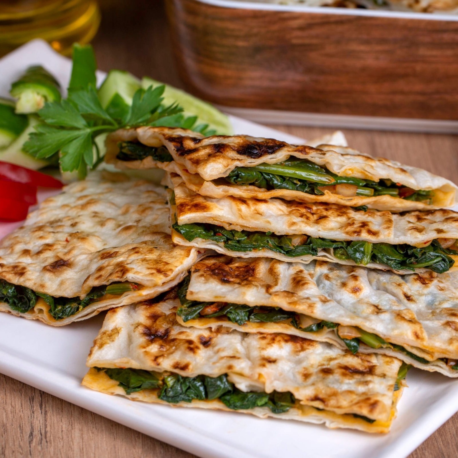 Ispanaklı & Köy Peynirli Gözleme