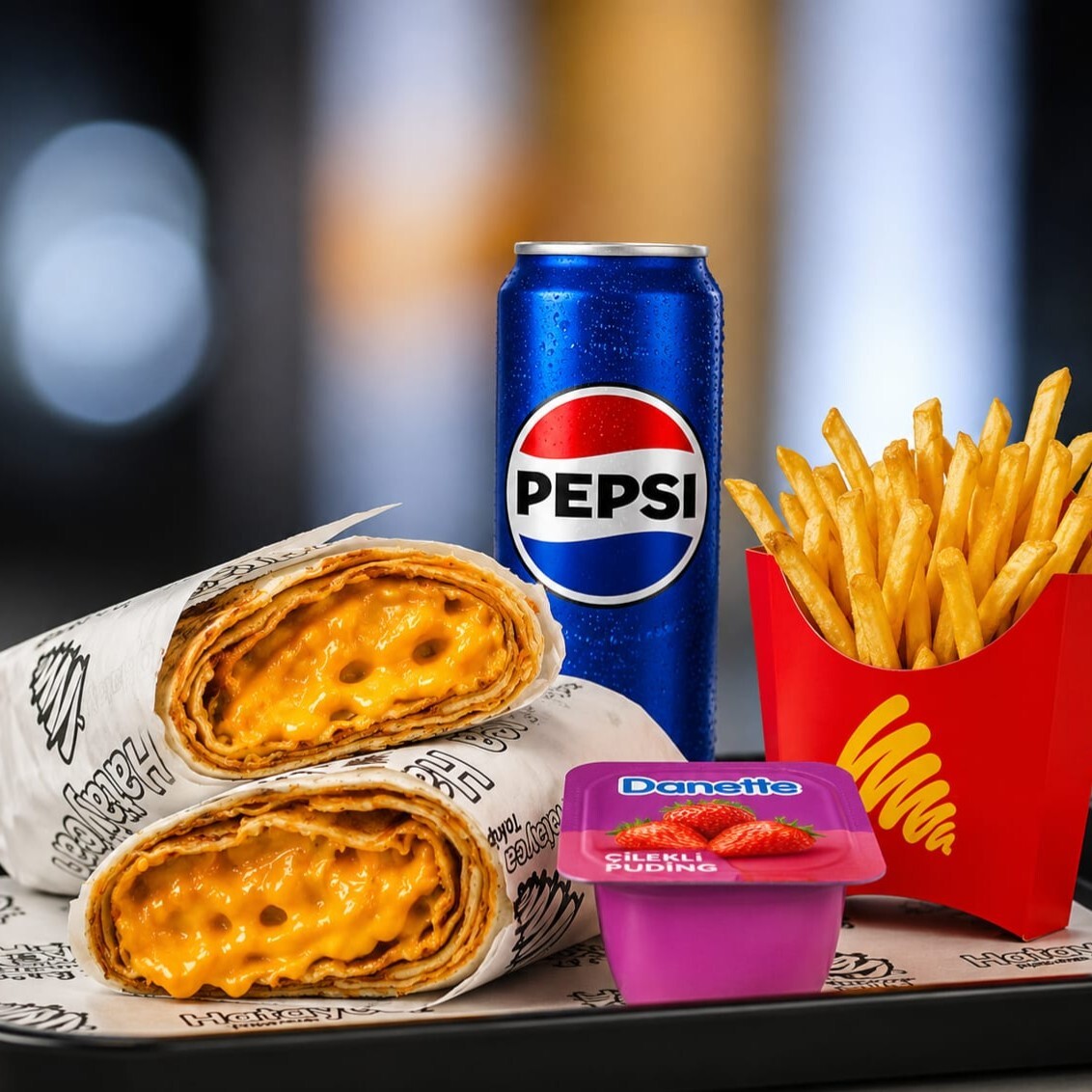 Çedar Gurme (80 gr) + Pepsi (330 ml)