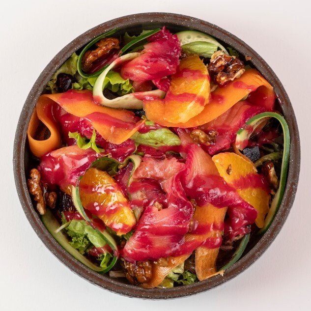 Gravlax Somon Salatası