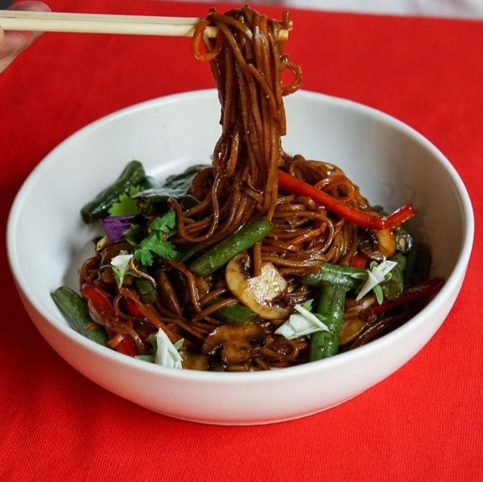 Sebzeli Soba Noodle