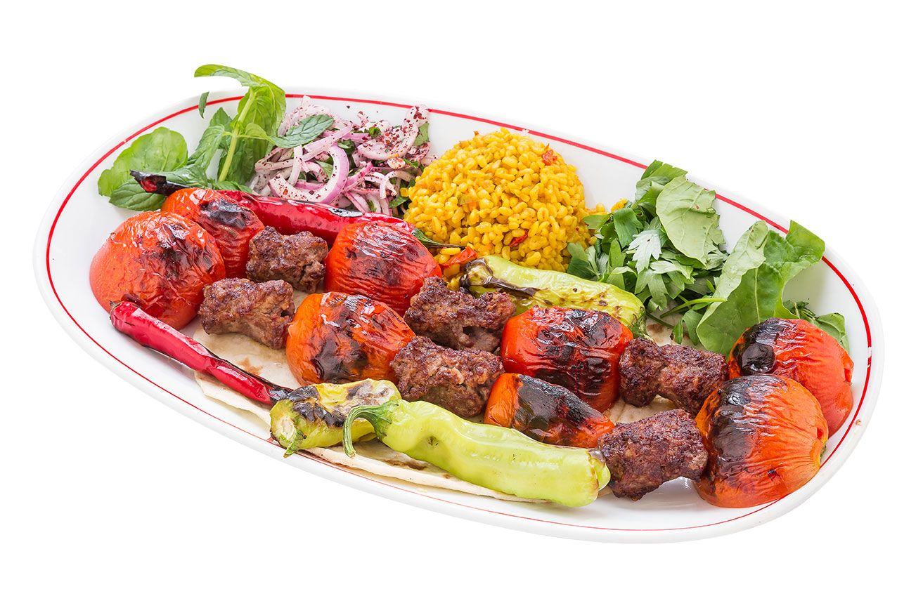Domatesli Kebap