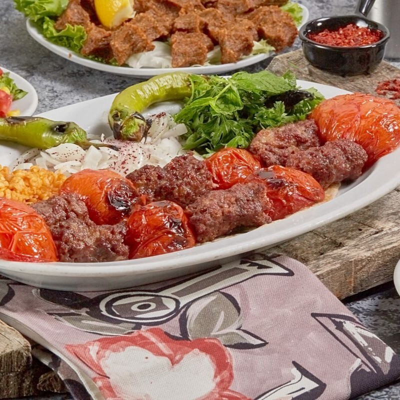 Domatesli Kebap