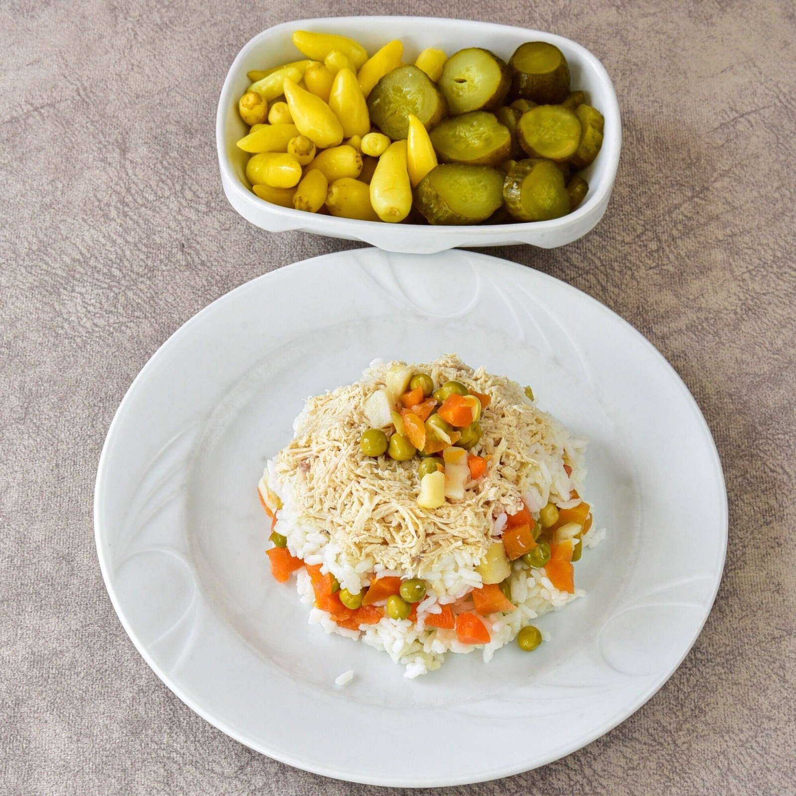 Garnitürlü Pilav