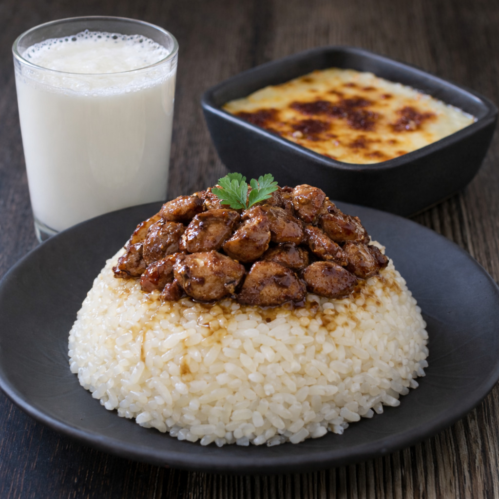 Ciyerli Pilav Menü