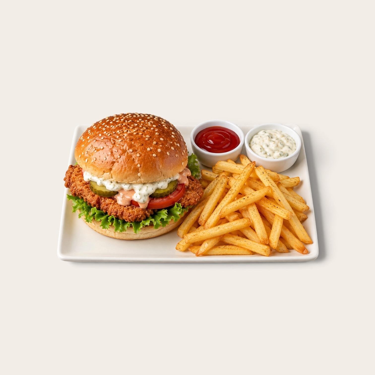 Art Burger Menü