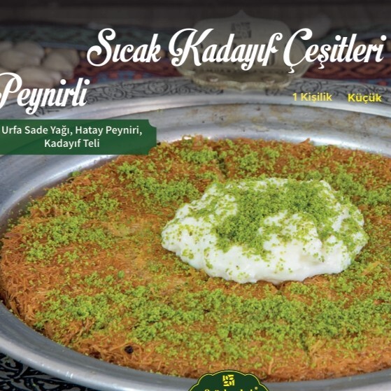 3 Kişiik Peynirli Künefe