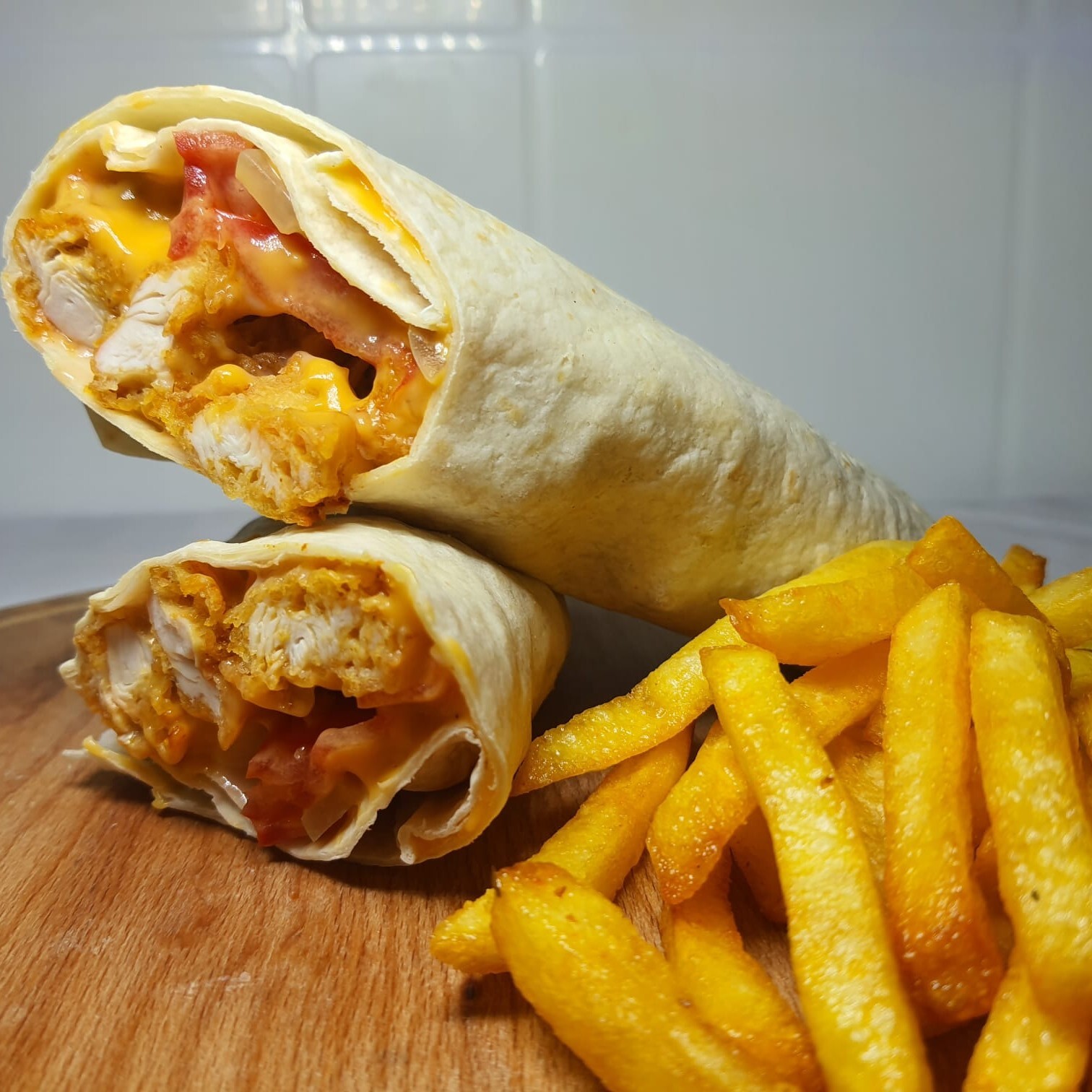 Crispy Cajun Çıtır Tavuk Dürüm (150 gr.)