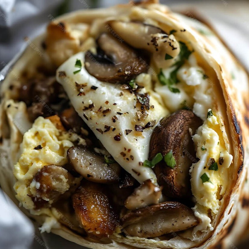 Mantarlı Kremalı Ve Peynirli Döner (140 Gr.)
