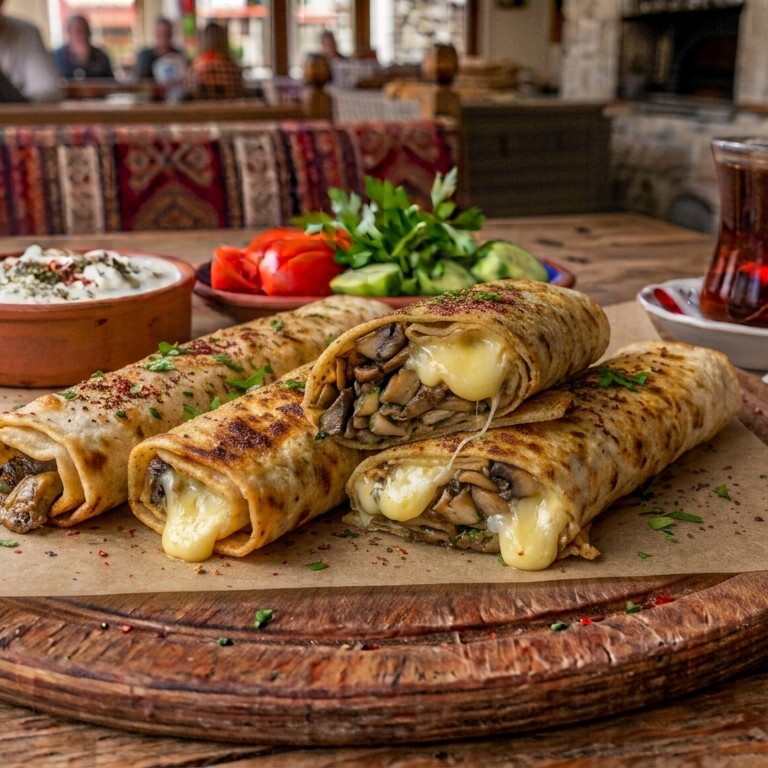 Mantarlı Kaşarlı Sıkma