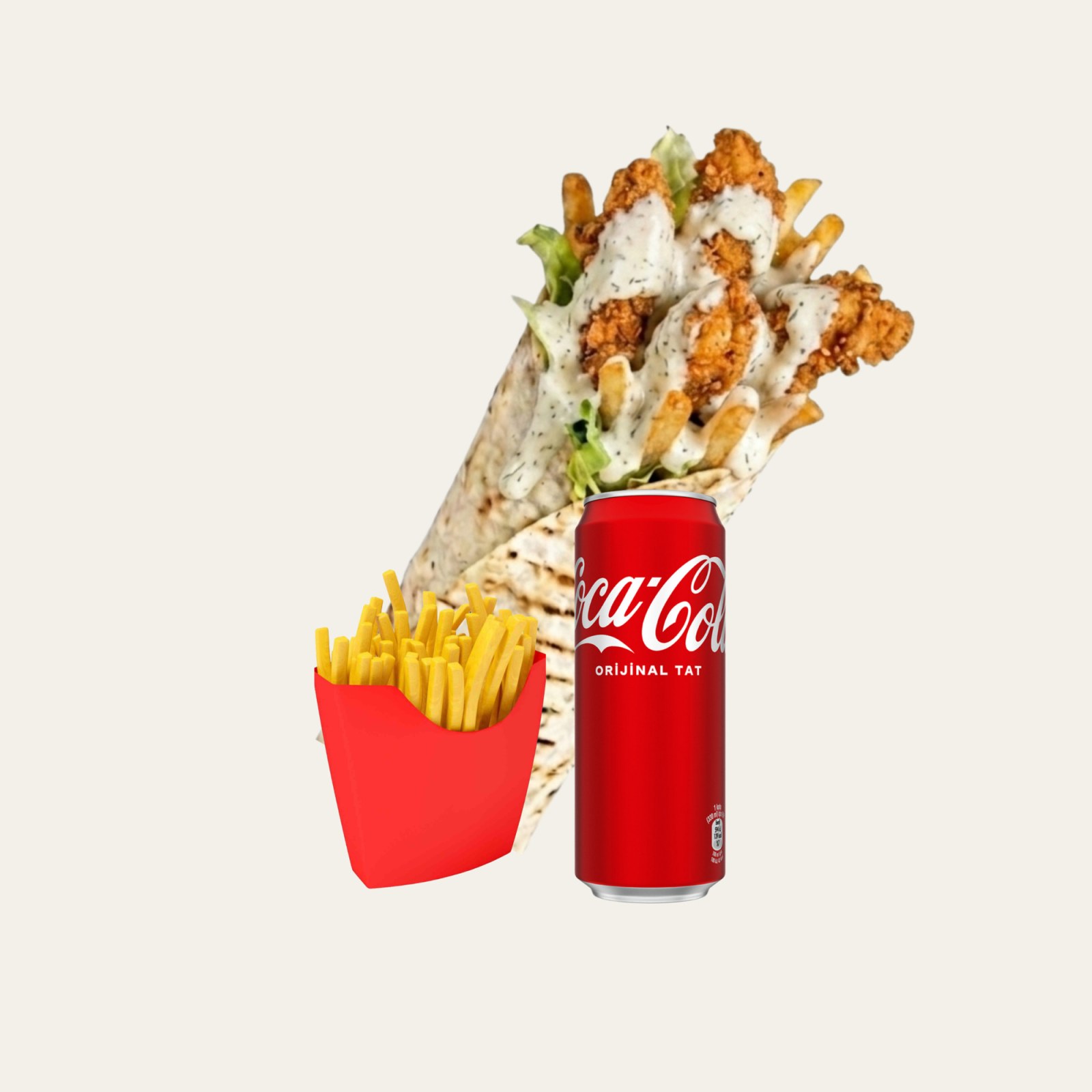 Ranch Cajun Tenders Menü