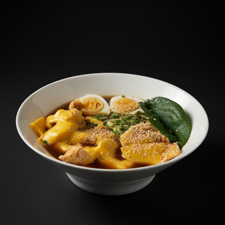 Cheesy Chicken Ramen