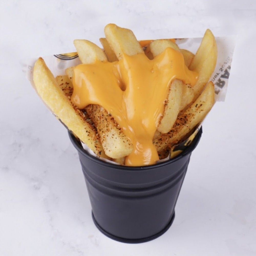 Cheddarlı Baharatlı Patates Kızartması