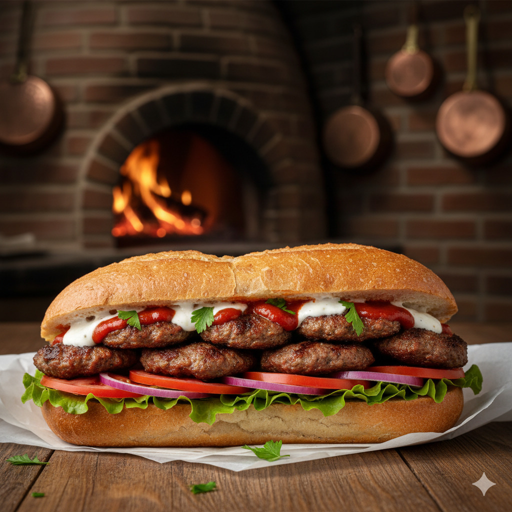 Yarım Ekmek Arası Köfte içi 1,5