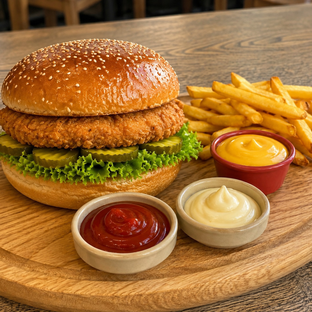 Bi Chicken Burger Menü