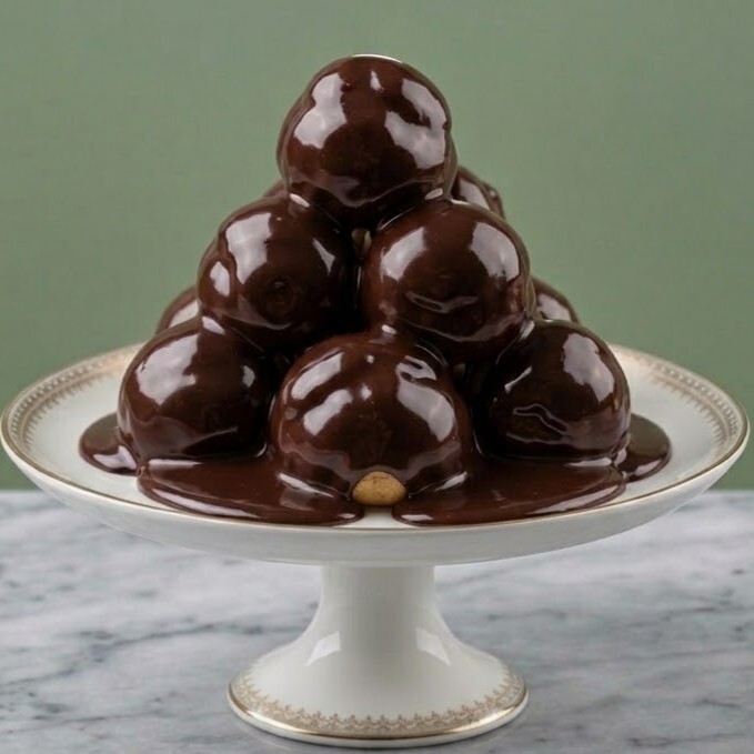 Sütlü Çikolatalı Profiterol 500 gr