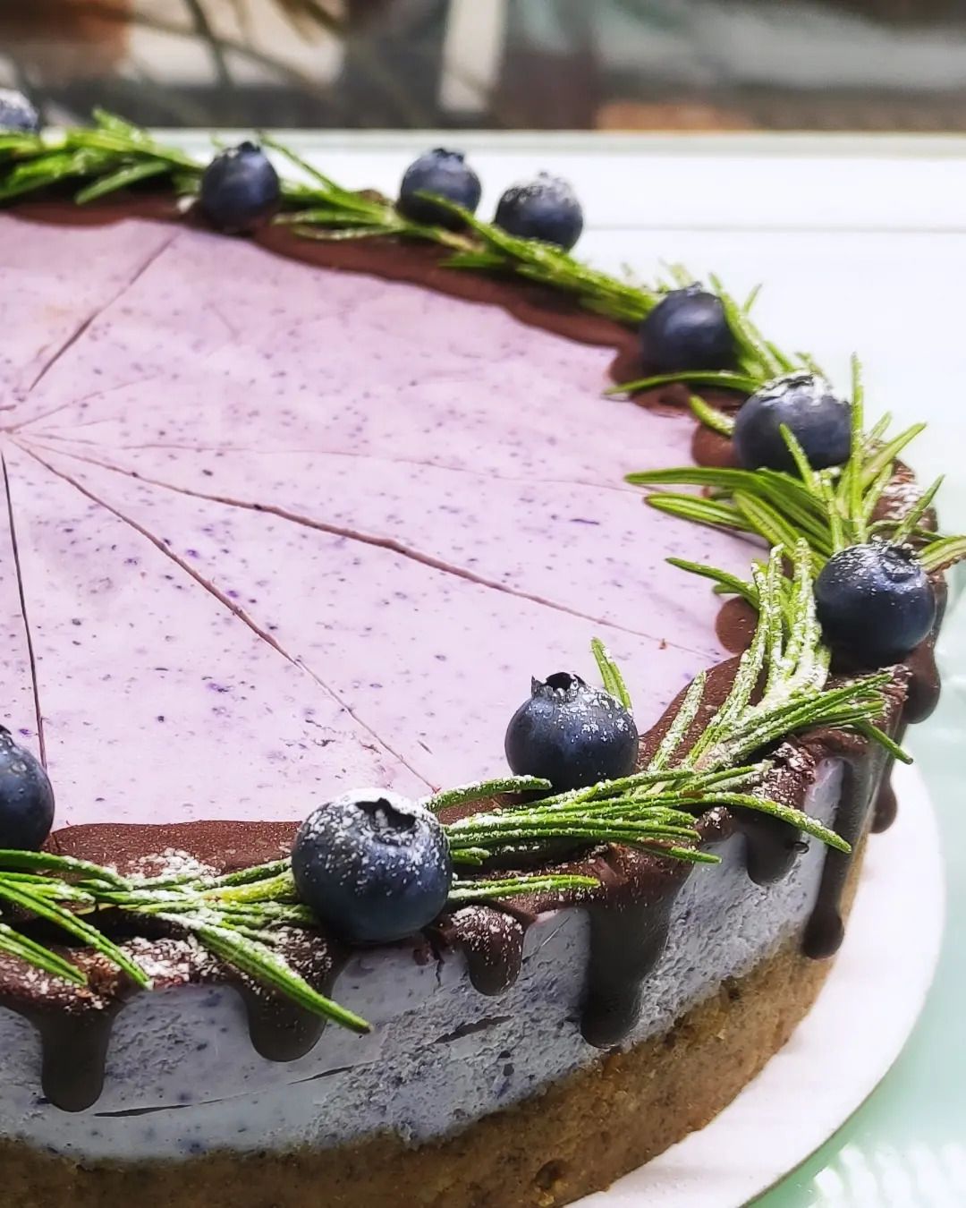 Orman Meyveli Raw Vegan Cheesecake