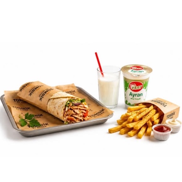 Tavuk Dürüm Menü (Large, 100 gr)