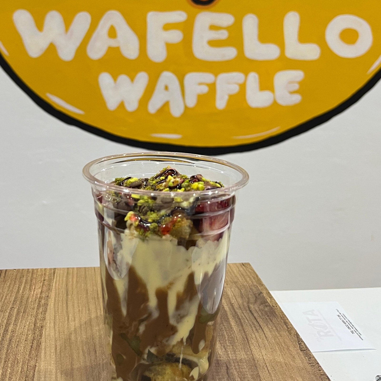 Cup one Waffle