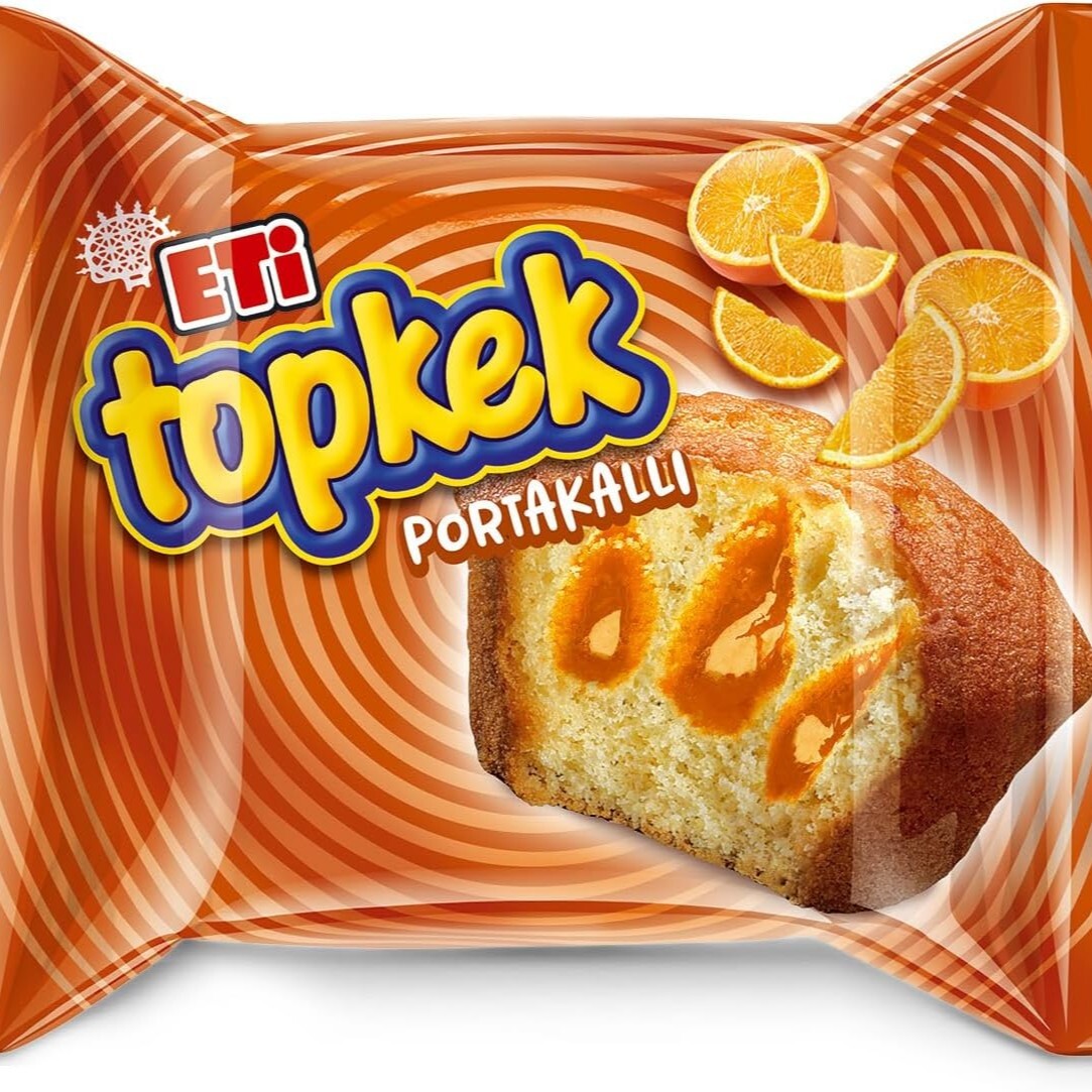 Eti Topkek Portakallı Kek 40 g