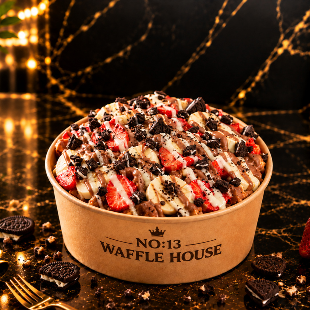 Oreolu Kova Waffle Bowl & Limonata Bedava