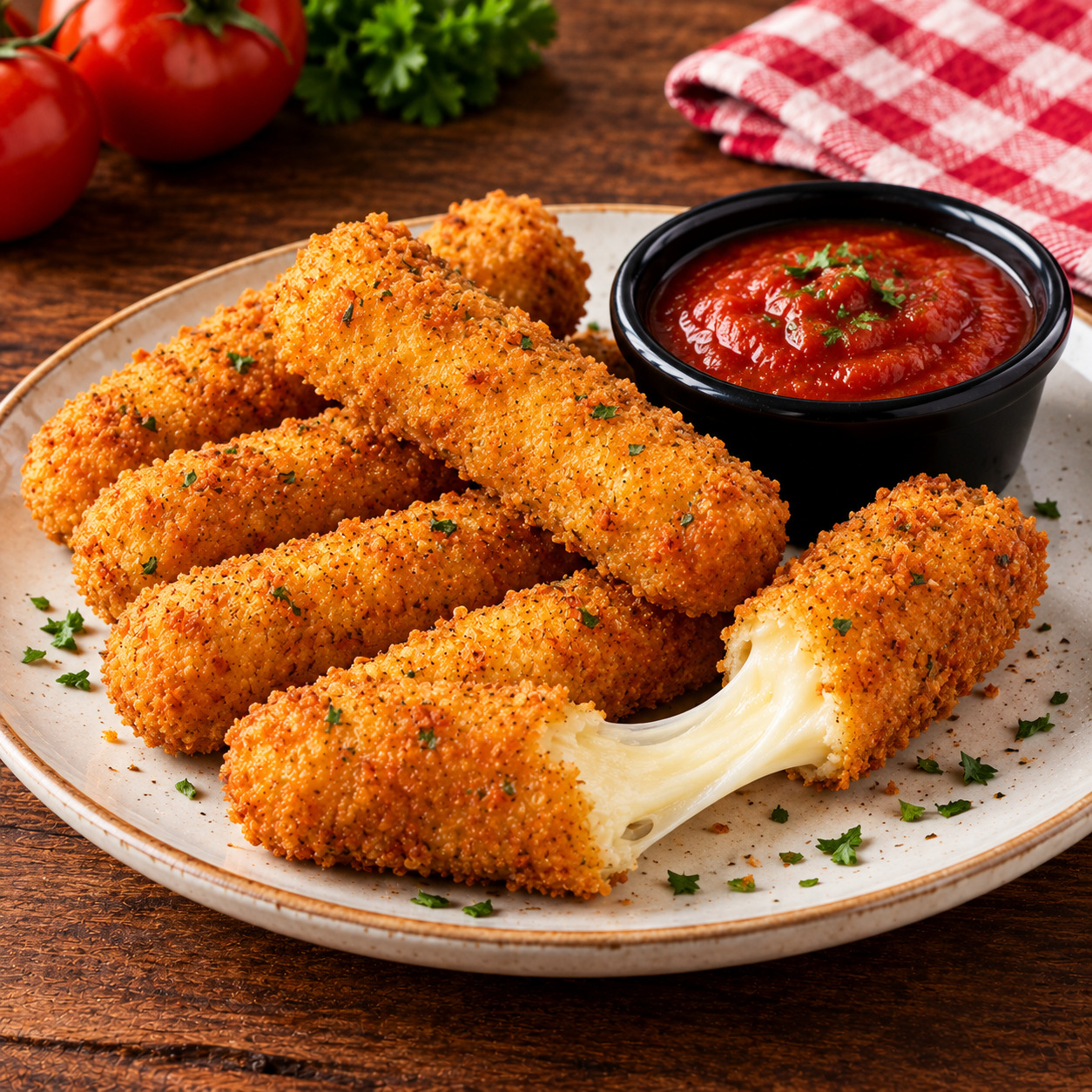 Mozzarella Sticks (6 Adet)
