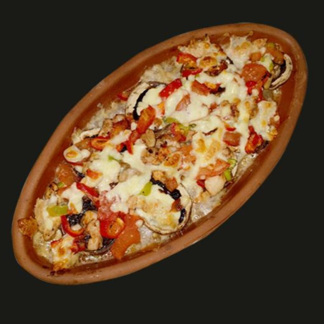 Kiremitte Kaşarlı Mantar