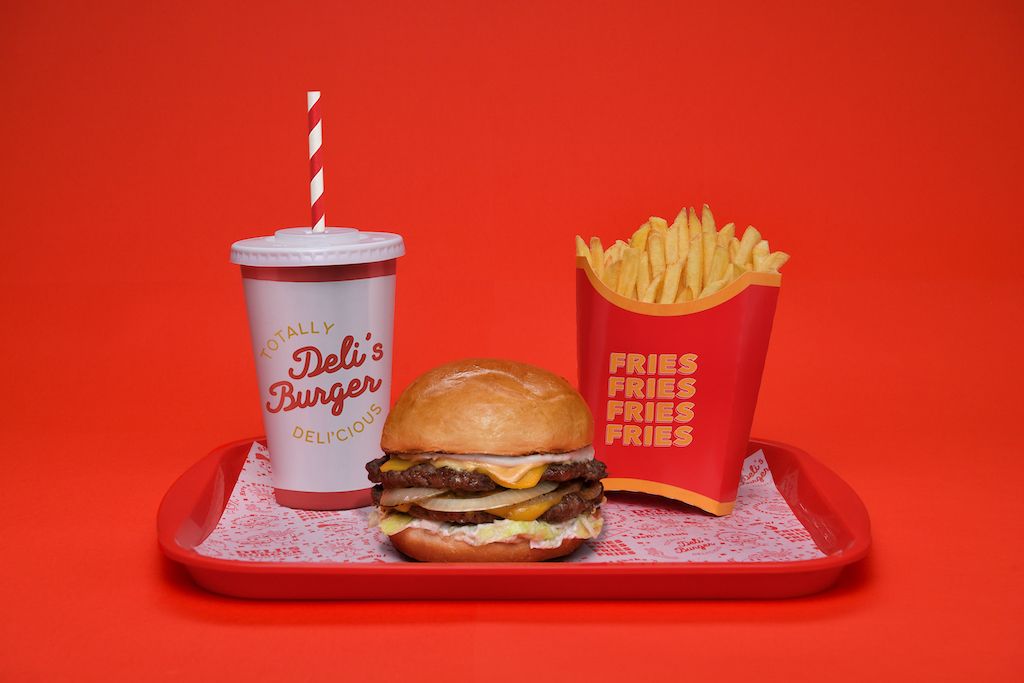 Double Truffle Burger Menü