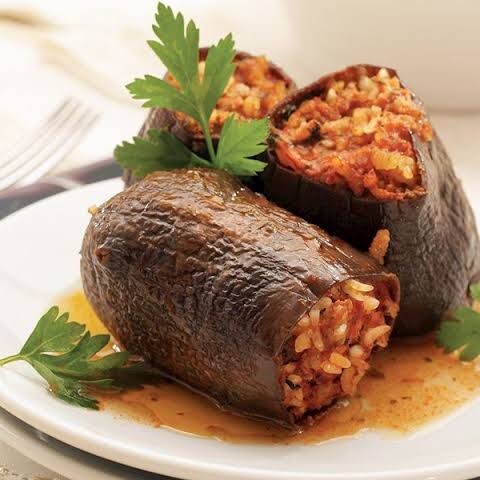Kurupatlıcan Dolması(300gr) (VEGAN)
