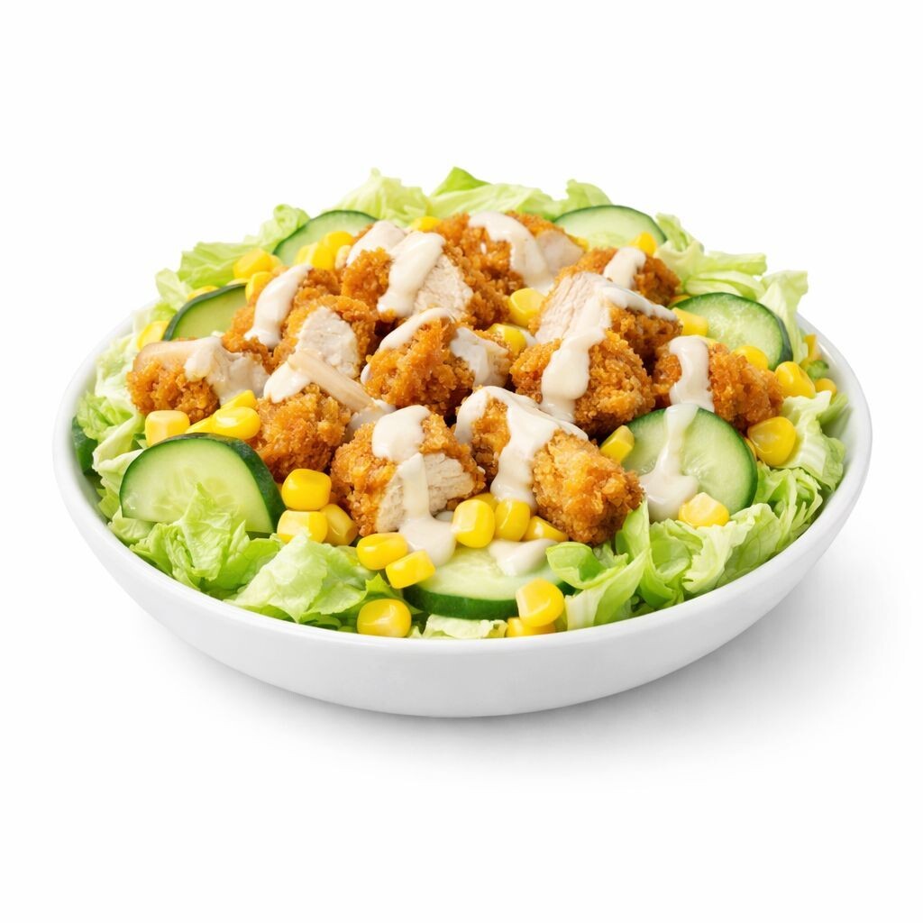 Çıtır Tavuklu Sezar Salata
