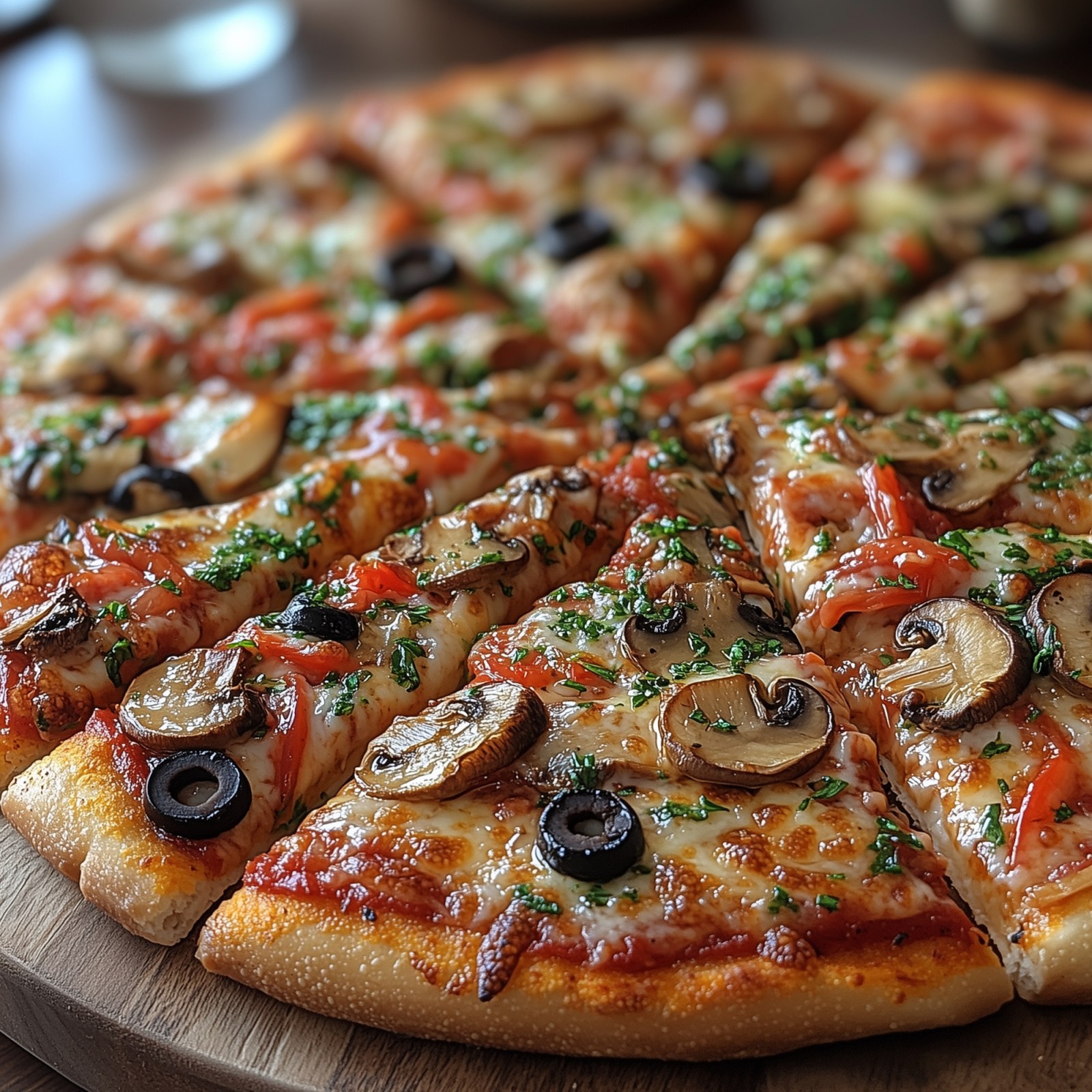 Mantarlı Pizza (Küçük)