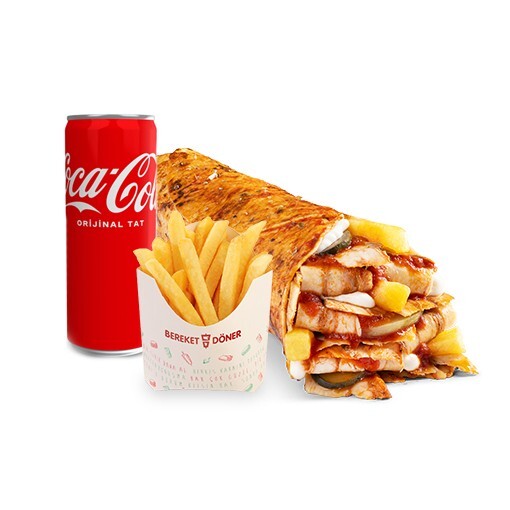 XL Tavuk Dürüm Menü (125 gr.)