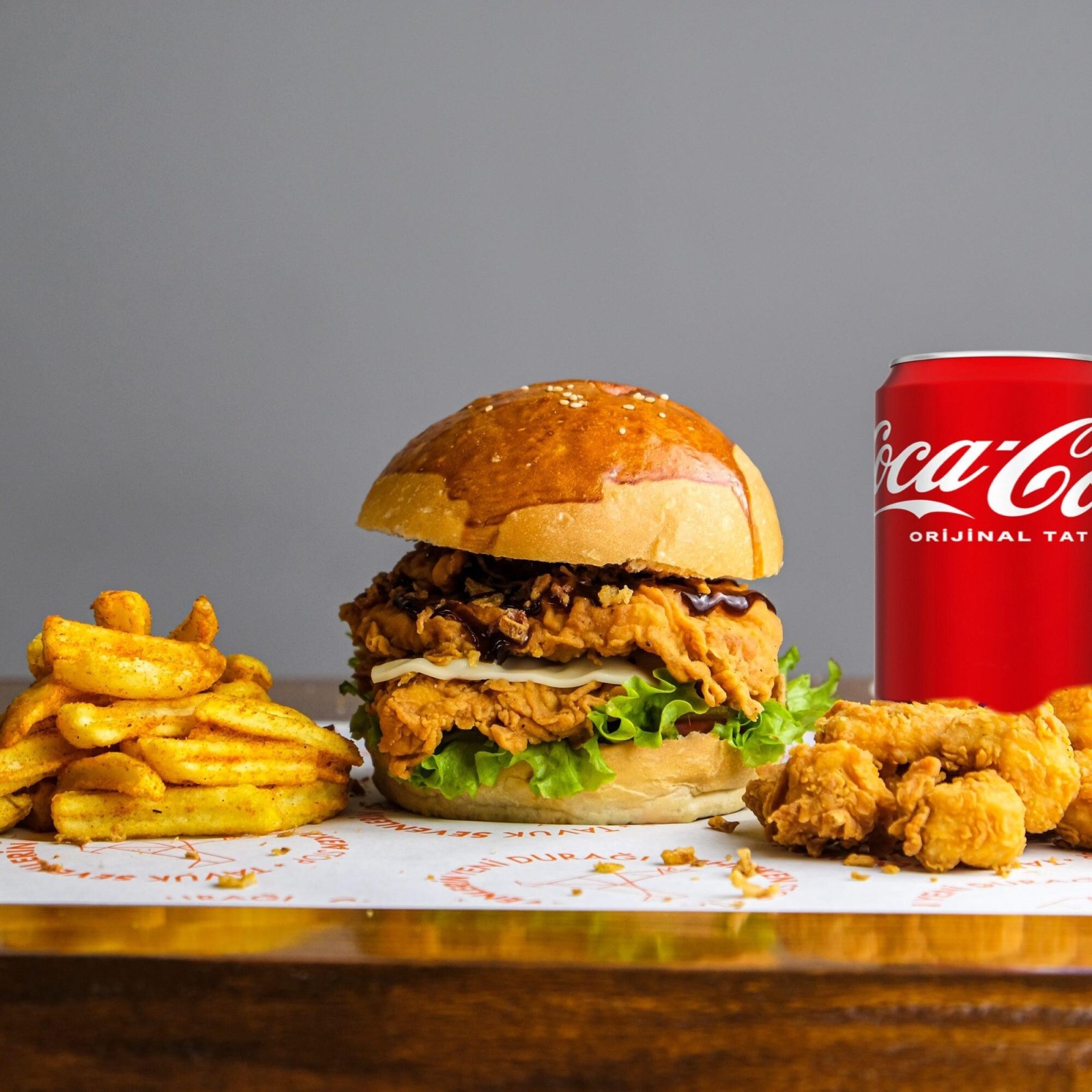 Menü 2 (BBQ Burger)