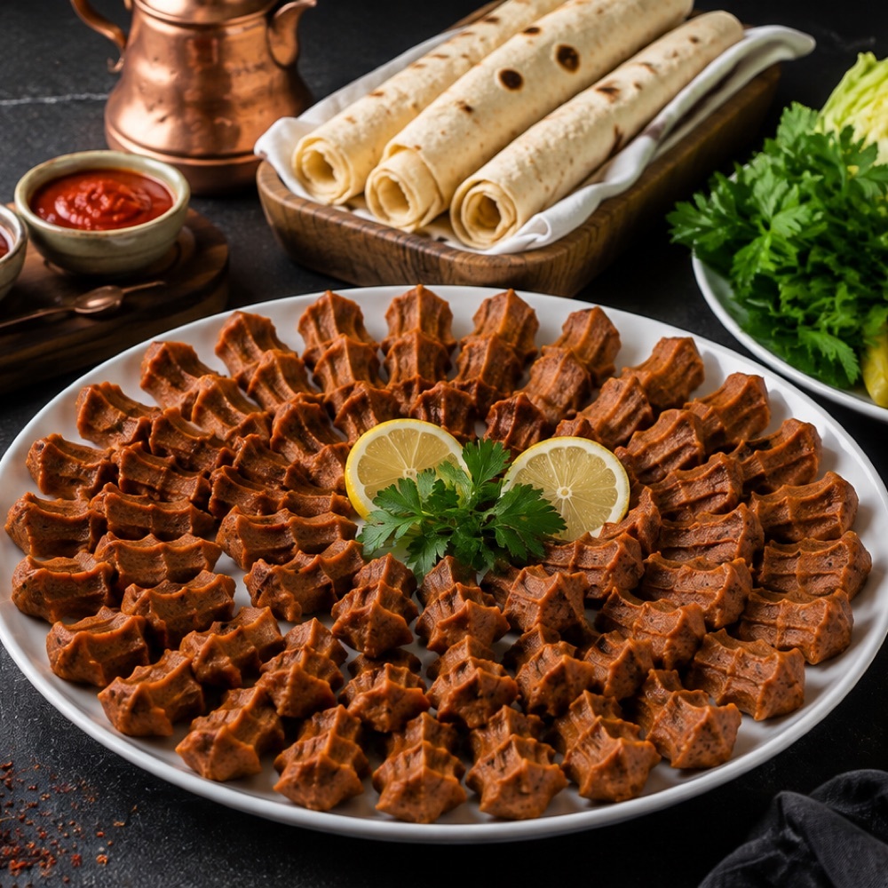 El Yoğurması Çiğ Köfte (1kg) (4-5 Kişilik)
