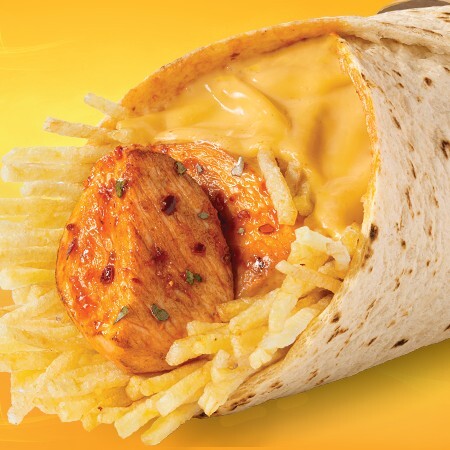 Cheddar Lezzetli Tavuk Dürümle
