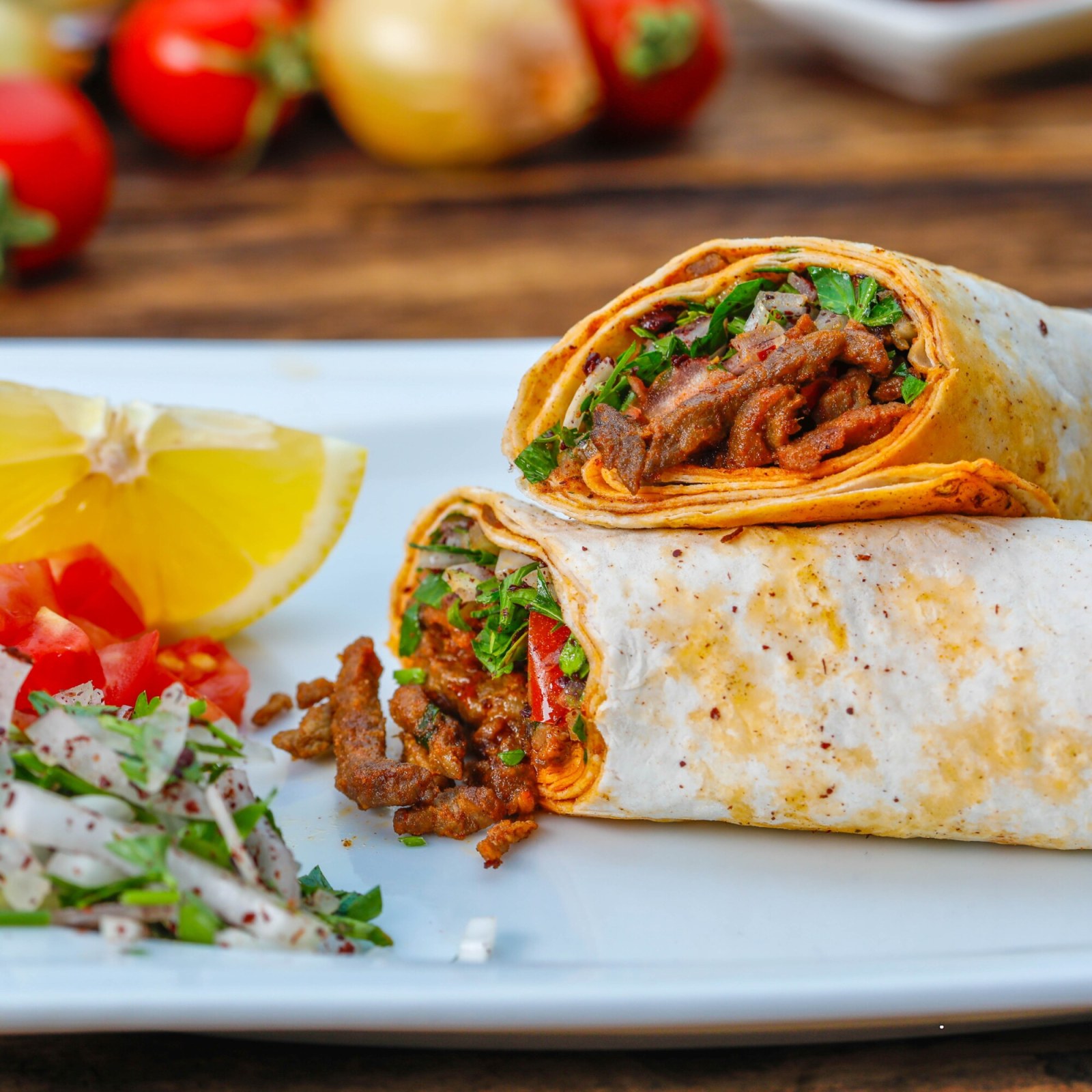 Cheddarlı Et Tantuni Dürüm