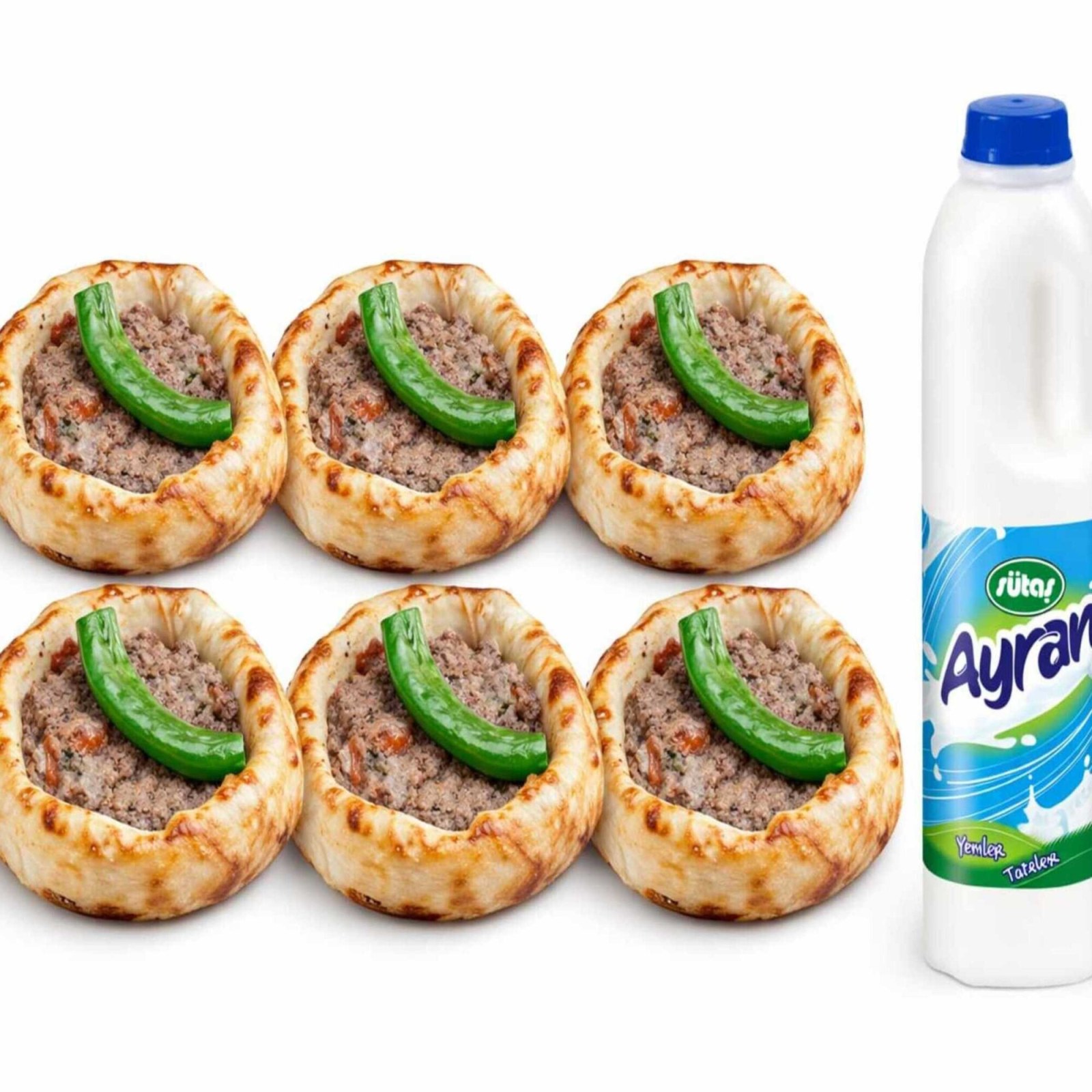Uber Eats'a Özel 6 Cantık Menü