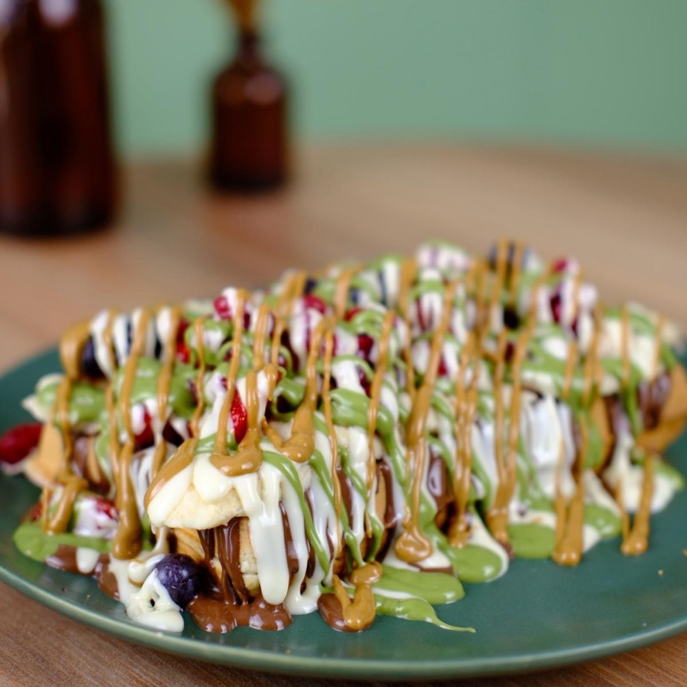 Belçika Şöleni Waffle (Belçika Hamur)