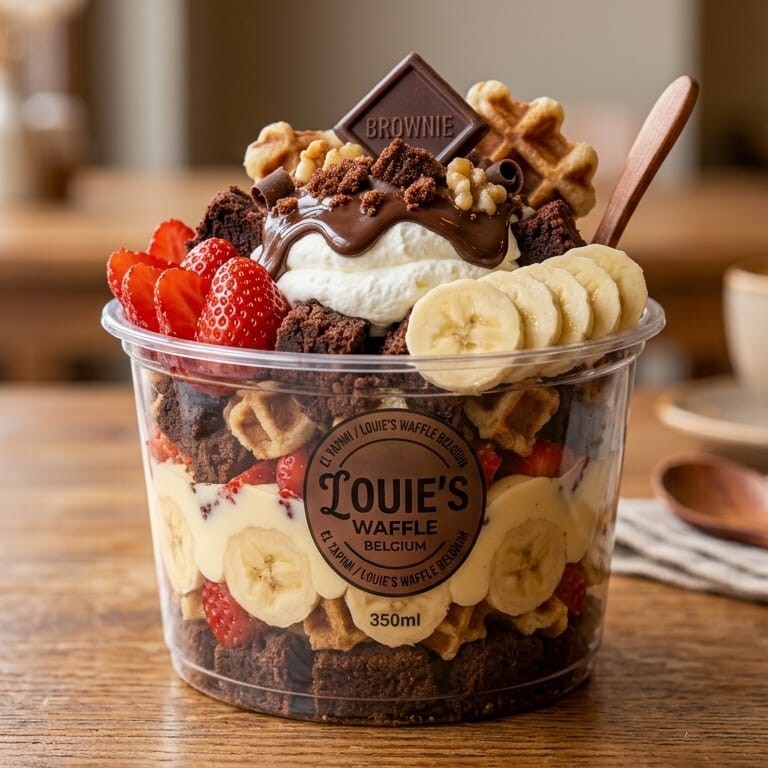 Brownie meyve bowl +Algida Maraş Cup