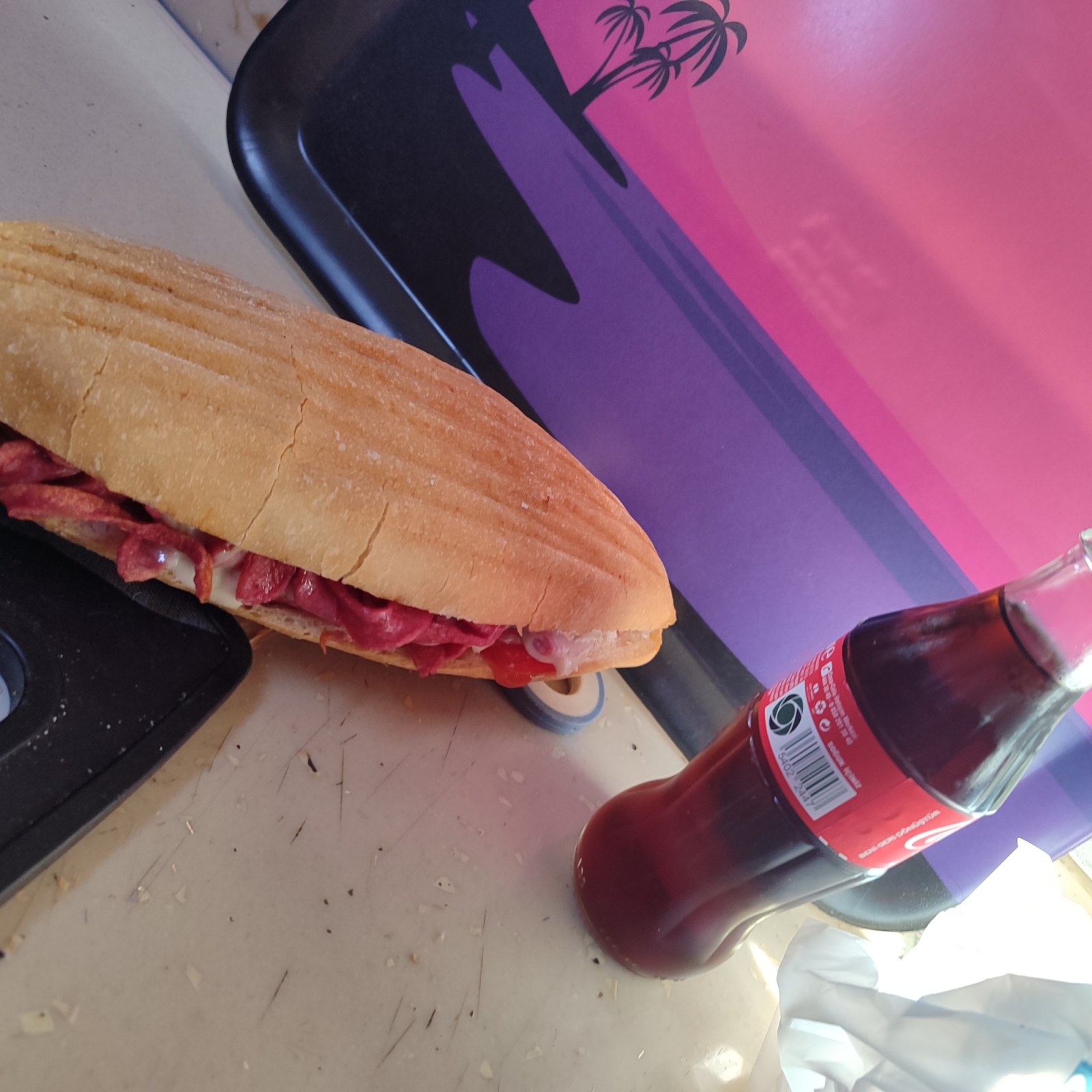 Kumru Ekmek+coca cola