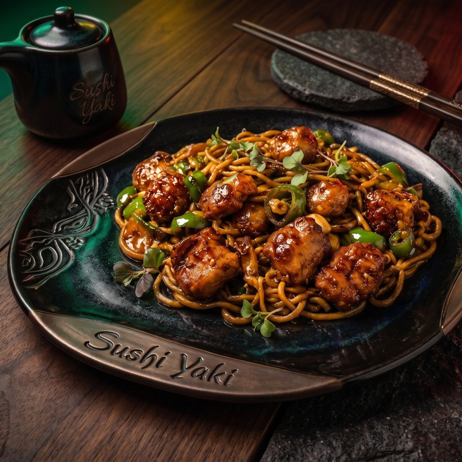 125- Sushi Yaki Noodle Üstü Lezzet
