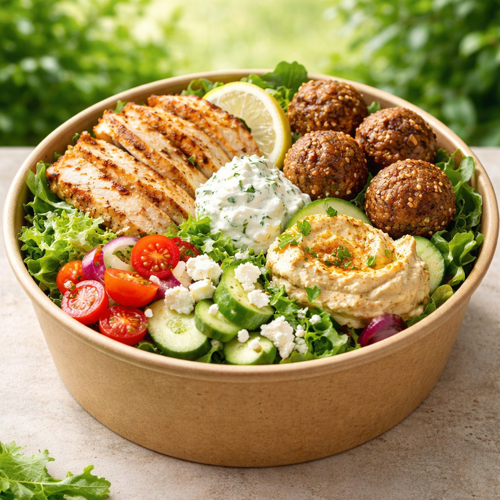 SoyalıTavuklu Haydari Bowl