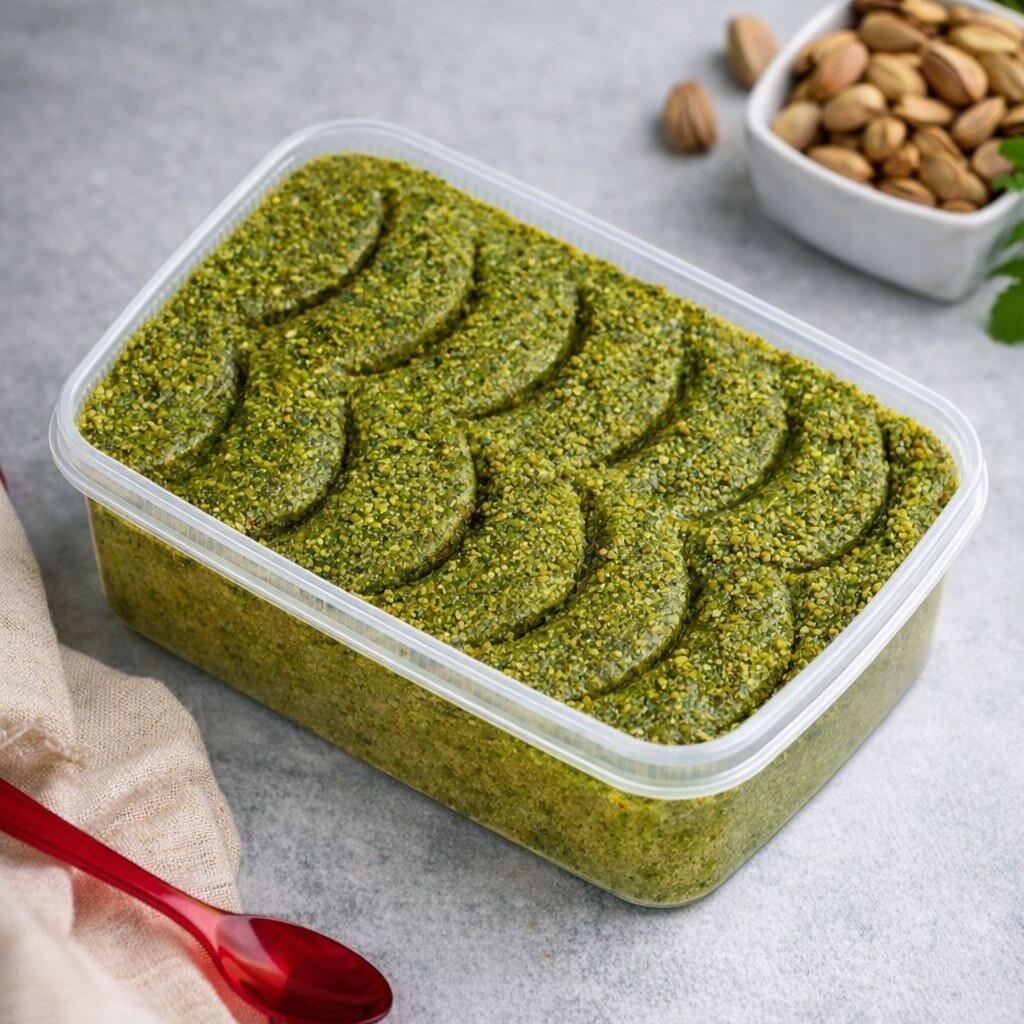 Antep Fıstıklı İrmik Helvası (500 Gr)