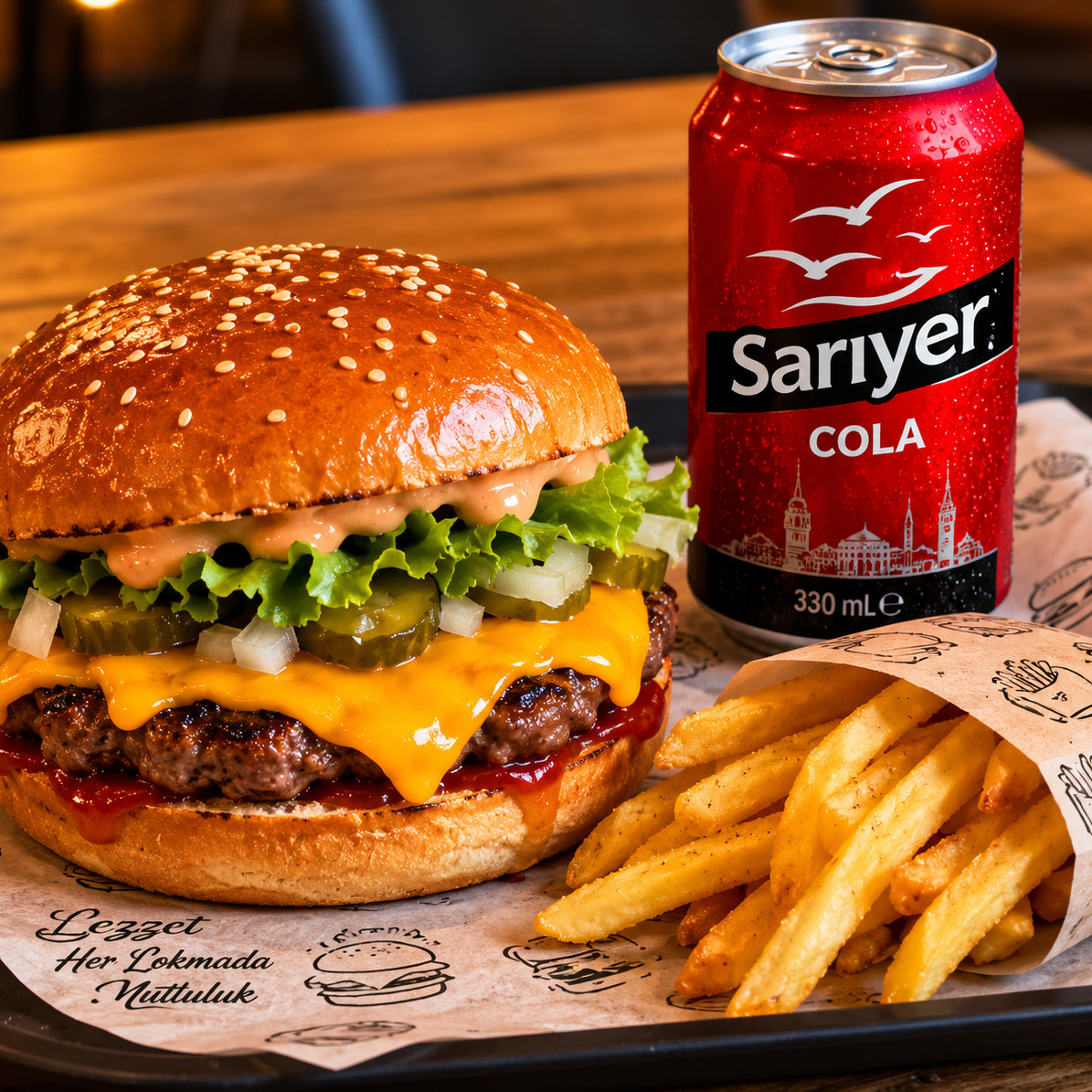 Cheese Dana Burger Menü ( Sarıyer )